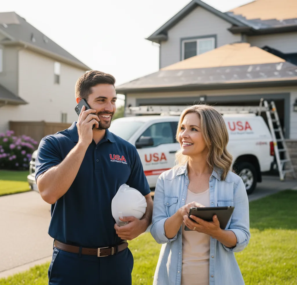 USA Roof Repair Experts customer support in Belle Rose
