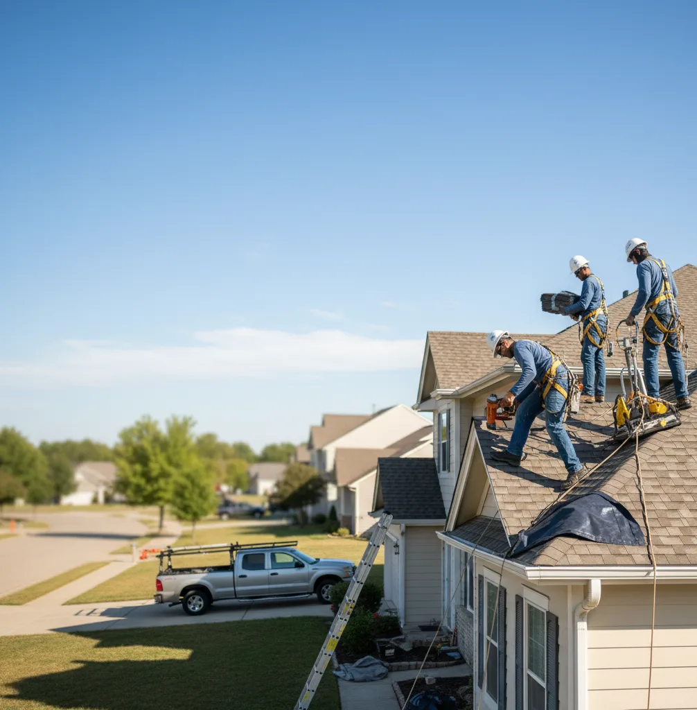 Roof Repair in Belle Rose